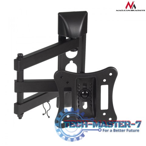 Uchwyt do telewizora lub monitora 13-27" 15 kg uniwersalny MC-719 czarny max vesa 100x100 Uchwyt do telewizora lub monitora 13-27" 15 kg uniwersalny MC-719 czarny max vesa 100x100