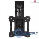 Uchwyt do telewizora lub monitora 13-27" 15 kg uniwersalny MC-719 czarny max vesa 100x100 Uchwyt do telewizora lub monitora 13-27" 15 kg uniwersalny MC-719 czarny max vesa 100x100