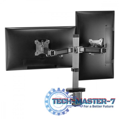 Uchwyt przegubowy na dwa monitory deluxe Ergo Office ER-449 Uchwyt przegubowy na dwa monitory deluxe Ergo Office ER-449