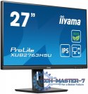 Monitor 27 cali ProLite XUB2763HSU-B1 IPS,100HZ,ECO,3ms,SLIM,HDMI,DP,2x USB3.22x2W,HAS(150mm),TCO,EPEAT Monitor 27 cali ProLite XUB2763HSU-B1 IPS,100HZ,ECO,3ms,SLIM,HDMI,DP,2x USB3.22x2W,HAS(150mm),TCO,EPEAT