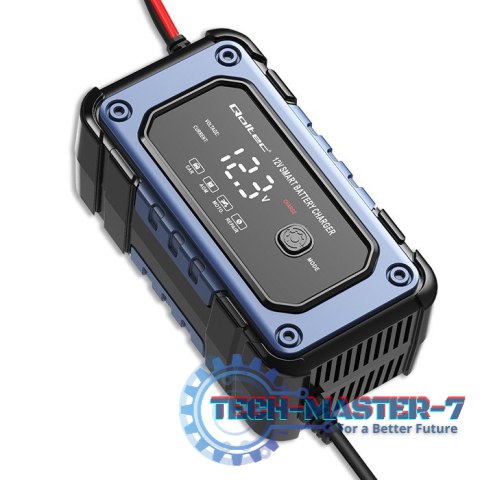 Prostownik do akumulatora z funkcją naprawy | inteligentna mikroprocesowa ładowarka | 12V | 6A | LED | 4 tryby Prostownik do akumulatora z funkcją naprawy | inteligentna mikroprocesowa ładowarka | 12V | 6A | LED | 4 tryby