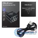 Rozdzielacz Splitter mini SWITCH 1x2 port RJ45 | 1000Mbps | USB-C| Aluminium Rozdzielacz Splitter mini SWITCH 1x2 port RJ45 | 1000Mbps | USB-C| Aluminium