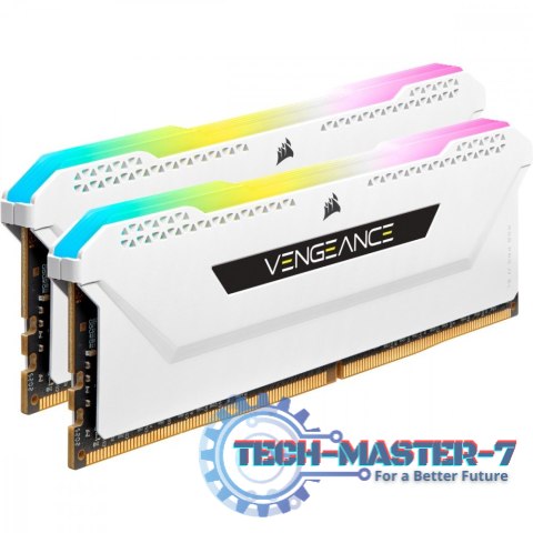 Pamięć DDR4 Vengeance RGB PRO SL 32GB/3600(2*16GB) biały Pamięć DDR4 Vengeance RGB PRO SL 32GB/3600(2*16GB) biały