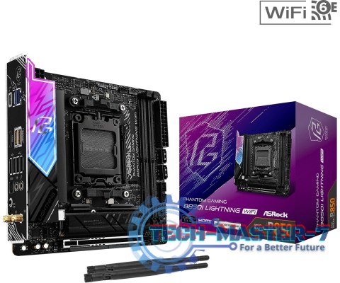 Płyta główna B850I LIGHTNING WIFI AM5 2DDR5 ITX Płyta główna B850I LIGHTNING WIFI AM5 2DDR5 ITX