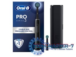 Pro 3 3500 Black Edition + Extra CA Black Brush Head + Travel Case