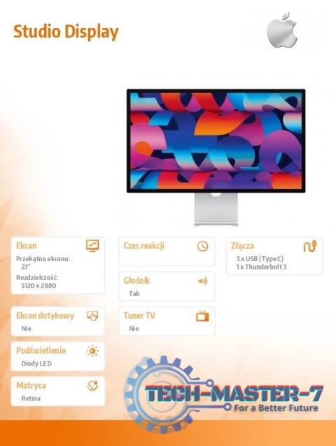 Studio Display - Standard Glass - Tilt-Adjustable Stand Studio Display - Standard Glass - Tilt-Adjustable Stand