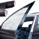 Folia rolka carbon 4D czarna 1,52x30m