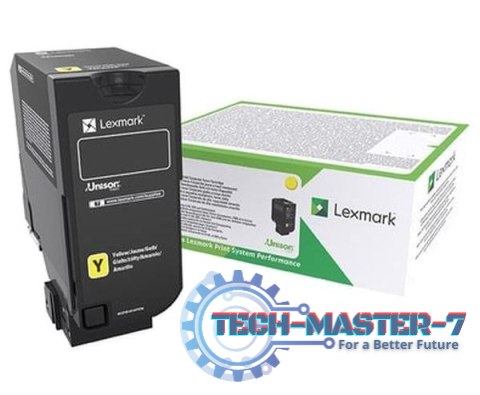 Kaseta z tonerem LEXMARK CS725 Żółty 74C2HYE Kaseta z tonerem LEXMARK CS725 Żółty 74C2HYE