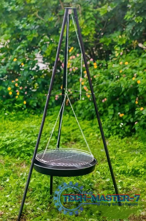 Palenisko grill ogrodowy ogrodowe z rusztem trójnóg MultiGarden MultiGarden Palenisko grill ogrodowy ogrodowe z rusztem trójnóg MultiGarden MultiGarden