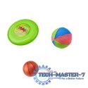 Zestaw sportowy 5w1 badminton koszykówka siatkówka tenis frisbee Zestaw sportowy 5w1 badminton koszykówka siatkówka tenis frisbee