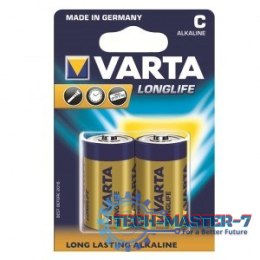 Baterie alkaliczne R14 (typC) longlife 2szt.