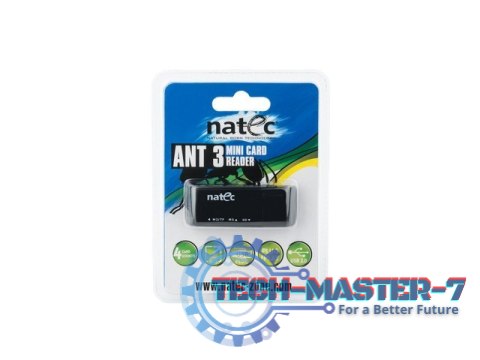 Czytnik kart pamięci ANT 3 Mini (SDHC/MMC/M2/Micro SD) Black Czytnik kart pamięci ANT 3 Mini (SDHC/MMC/M2/Micro SD) Black