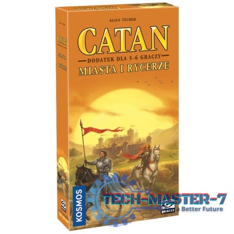 Gra Catan - Miasta i Rycerze dodatek dla 5-6 graczy Gra Catan - Miasta i Rycerze dodatek dla 5-6 graczy