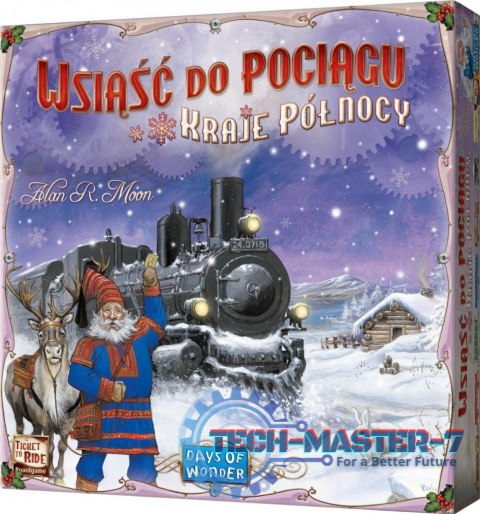 Gra Wsiąść do Pociągu - Kraje Północy Gra Wsiąść do Pociągu - Kraje Północy