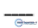 Patch Panel 24 Port 1U Kat.5E szary