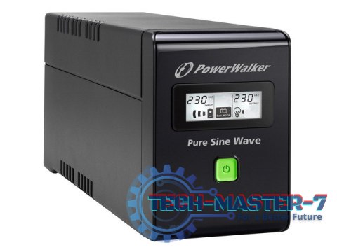 UPS LINE-INTERACTIVE 800VA 2X PL 230V, PURE SINE WAVE, RJ11/45 IN/OUT, USB, LCD UPS LINE-INTERACTIVE 800VA 2X PL 230V, PURE SINE WAVE, RJ11/45 IN/OUT, USB, LCD