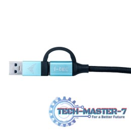 Kabel USB-C do USB-C i USB 3.0 1m
