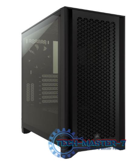 Obudowa 4000D Airflow TG czarna Mid Tower ATX Obudowa 4000D Airflow TG czarna Mid Tower ATX