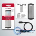 EEM2-SA Obudowa zewnętrzna aluminiowa bezśrubowa USB 3.2 GEN 1 M.2 SATA SSD