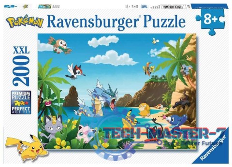 Puzzle 200 elementów XXL Pokemon Puzzle 200 elementów XXL Pokemon