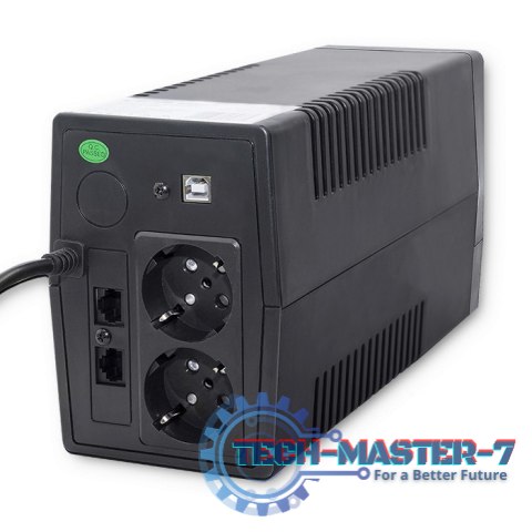 Zasilacz awaryjny UPS | Monolith | 1000VA | 600W | LCD | USB | RJ45 Zasilacz awaryjny UPS | Monolith | 1000VA | 600W | LCD | USB | RJ45