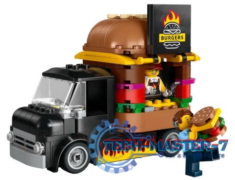 Klocki City 60404 Ciężarowka z burgerami Klocki City 60404 Ciężarowka z burgerami