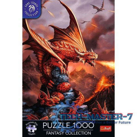 Puzzle 1000 elementów Ognisty Smok Anne Stokes Puzzle 1000 elementów Ognisty Smok Anne Stokes
