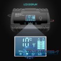 Inteligentna mikroprocesorowa ładowarka 12V 8A | 24V 4A |Prostownik z funkcją naprawy do akumulatora AGM GEL | LCD Inteligentna mikroprocesorowa ładowarka 12V 8A | 24V 4A |Prostownik z funkcją naprawy do akumulatora AGM GEL | LCD