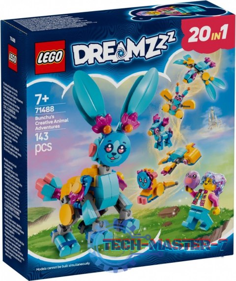 Klocki DREAMZzz 71488 Kreatywne zwierzęce przygody Bunchu Klocki DREAMZzz 71488 Kreatywne zwierzęce przygody Bunchu