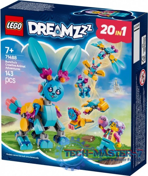 Klocki DREAMZzz 71488 Kreatywne zwierzęce przygody Bunchu Klocki DREAMZzz 71488 Kreatywne zwierzęce przygody Bunchu