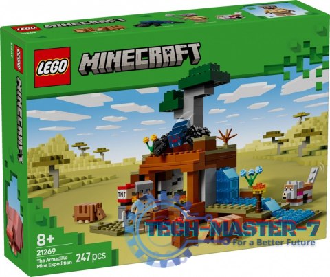 Klocki Minecraft 21269 Wyprawa do pancernikowej kopalni Klocki Minecraft 21269 Wyprawa do pancernikowej kopalni