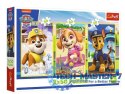 Puzzle 3x50 elementów Psi Patrol nasze pieski