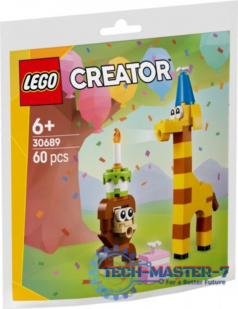 Klocki Creator 30689 Urodzinowe zwierzaki Klocki Creator 30689 Urodzinowe zwierzaki