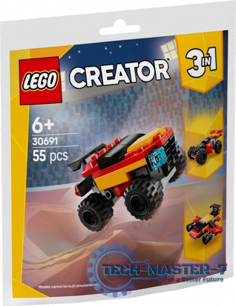 Klocki Creator 30691 Mały monster truck do przebudowania Klocki Creator 30691 Mały monster truck do przebudowania