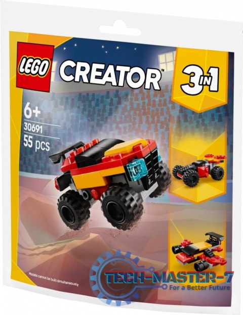 Klocki Creator 30691 Mały monster truck do przebudowania Klocki Creator 30691 Mały monster truck do przebudowania