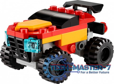 Klocki Creator 30691 Mały monster truck do przebudowania Klocki Creator 30691 Mały monster truck do przebudowania