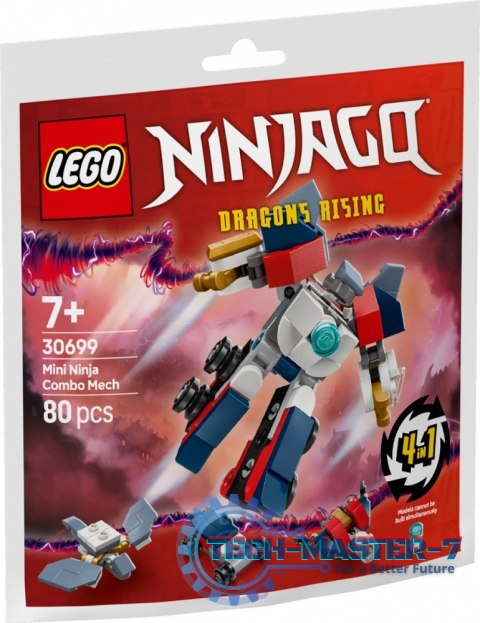 Klocki Ninjago 30699 Wielofunkcyjny minimech Ninja Klocki Ninjago 30699 Wielofunkcyjny minimech Ninja