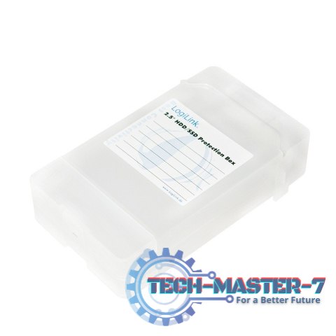 Pudełko ochronne 2xHDD 2.5 cala, transparentne Pudełko ochronne 2xHDD 2.5 cala, transparentne