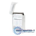 Pudełko ochronne 2xHDD 2.5 cala, transparentne Pudełko ochronne 2xHDD 2.5 cala, transparentne