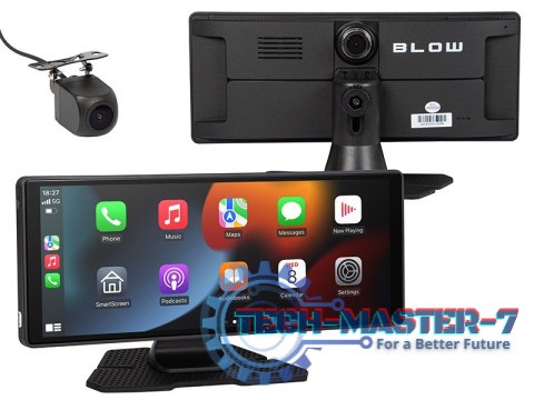 Stacja Multimedialna Bezprzewodowy CarPlay5.0 z wideorejestratorem i kamerą cofania Stacja Multimedialna Bezprzewodowy CarPlay5.0 z wideorejestratorem i kamerą cofania