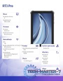 Tablet RT3 Pro 4G 8" 4/128GB Rugged Czarny Tablet RT3 Pro 4G 8" 4/128GB Rugged Czarny