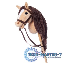 Koń na kiju Hobby Horse HOPPIHORSE A3 beżowy