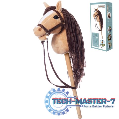 Koń na kiju Hobby Horse HOPPIHORSE A4 beżowy Koń na kiju Hobby Horse HOPPIHORSE A4 beżowy