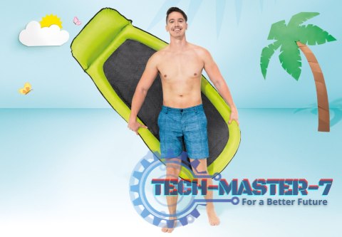 Materac plażowy z siateczką do pływania chłodzący zielony 58836 INTEX INTEX Materac plażowy z siateczką do pływania chłodzący zielony 58836 INTEX INTEX