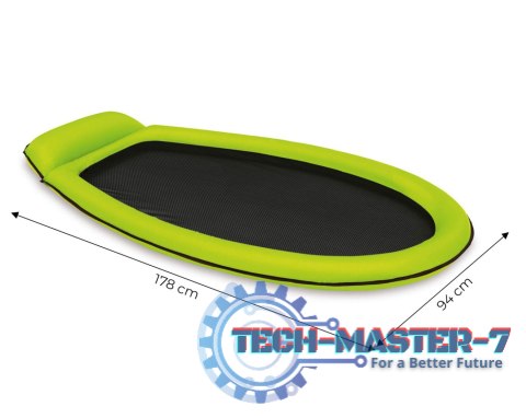Materac plażowy z siateczką do pływania chłodzący zielony 58836 INTEX INTEX Materac plażowy z siateczką do pływania chłodzący zielony 58836 INTEX INTEX