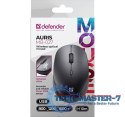 Mysz bezprzewodowa silent click AURIS MB-027 800/1200/1600 DPI czarna