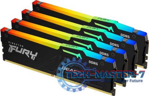 Pamięć KINGSTON (UDIMM/DDR5/128 GB/5600MHz/1.25V/40CL/QUAD) Pamięć KINGSTON (UDIMM/DDR5/128 GB/5600MHz/1.25V/40CL/QUAD)