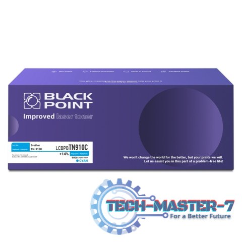 Toner BLACK POINT LCBPBTN910C Brother TN-910C Toner BLACK POINT LCBPBTN910C Brother TN-910C