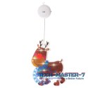 Lampki LED wisząca ozdoba dekoracja okna świąteczna przyssawka renifer