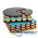 Mata edukacyjna piankowa puzzle zwierzątka kolorowa 114 x 114 cm 25 elementów Mata edukacyjna piankowa puzzle zwierzątka kolorowa 114 x 114 cm 25 elementów